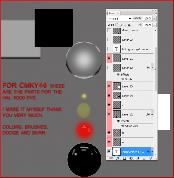 Creation of I'm Sorry Dave...: Step 3